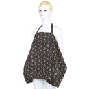 Baby  Mum Breastfeeding Nursing Poncho Cover Up Cotton Blanket Shawl