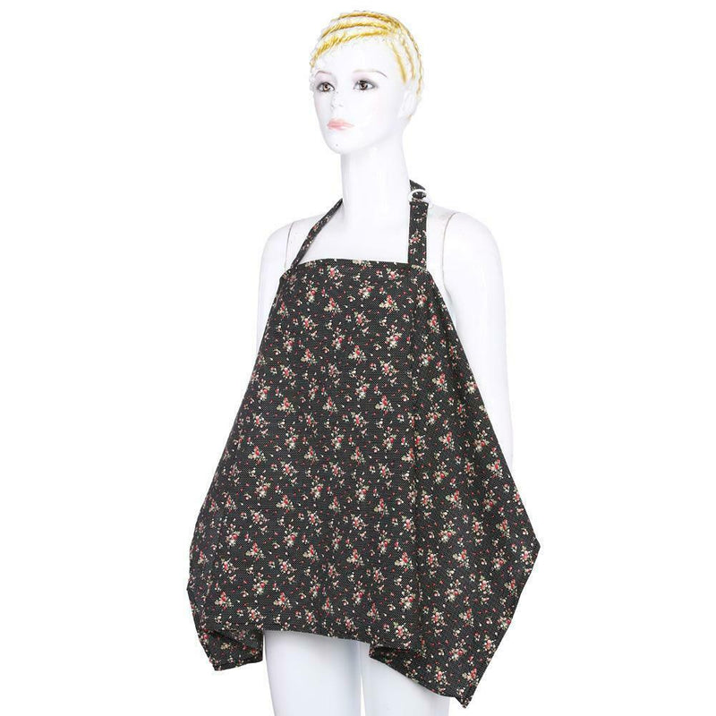Baby  Mum Breastfeeding Nursing Poncho Cover Up Cotton Blanket Shawl
