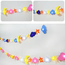 6.6ft LED Fairy String Lights (Battery Powered), 20 Cartoon LEDs - Pink