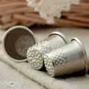 10pcs Retro Finger Thimble Protector Sewing Pin Neddle New.. Shield Metal A6R0