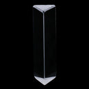 Optical Glass Triple Triangular Prism Physics Teaching Light  8cm