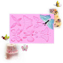 Butterfly Shape Silicone Fondant Cake Mold Decorating Chocolate Bakeware MouldME