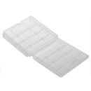 Clear Hard Battery Box Storage Case Holder For 4 AA AAA Rechargeable Batter
