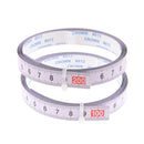 2 Pieces  Self Adhesive Steel Backing Metric Ruler Sewing Craft Ruler Supplies