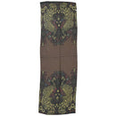 Women Peacock Chiffon Scarf Long Soft Shawl Silk Wrap Neck Warm Stole black Z1F8