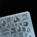 Oval/Heart/Water droplets Cabochon semicircle silicone Mould Epoxy Resin_JewelME
