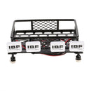 RC Car 1/10 Metal Roof Rack & 4 Square LED Light (with Lampshade) for