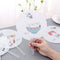 Hand Fan Cute Travel Fan Unicorns cactus cat Shape Cloth Fan Japanese Style ME
