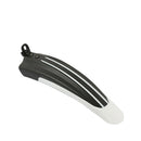 2pcs Mountain Bicycle Splash Fender Guard Bike Rear Front Mudguard (White)
