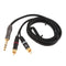 6.35mm to Dual RCA Amplifier Mixing Console TRS Audio Splitter Cable 1.5m