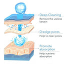 Daralis Face Exfoliating Mousse Shrink Pores Removal Blackhead Skin Care Fo