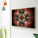 Abstract Flower Full Drill Round Diamond Painting DIY Mosaic Kit Home Decor