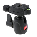 360 Degree Rotating Panoramic Ball Head with Quick Release Plate for Camera