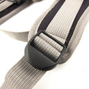 1 Pair of Backpack Rucksack Shoulder Strap Belt Cushions Pad with Buckle Black