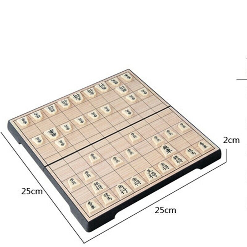 Medium Folding Magnetic Board Japanese Shogi Set Japanese Chess X8A8