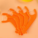 30 Children Kids Sticks Health Tooth Clean Picks Dental Floss Flosser ToothpicME