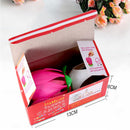 Musical Charming Lotus Flower Rotating Happy Birthday Party Gift Lights Candle J
