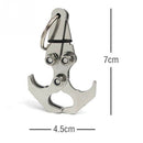 1Pc New Multifunctional High Quality Stainless Steel Survival Magnetic Fold