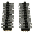 20pcs 5V 0.3 A Mini Size Black SPDT Slide for Small DIY-Power