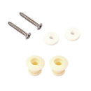 2pcs ABS Plastic Guitar Strap Locks With Screws For Acoustic Electric Guitar