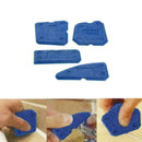 4pcs /Set Caulking Tool Kit Sealant Silicone Grout Removal Finishing & Clea