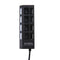 4 Port USB Charging Dock Station Quick Charger with Indicator and Switches