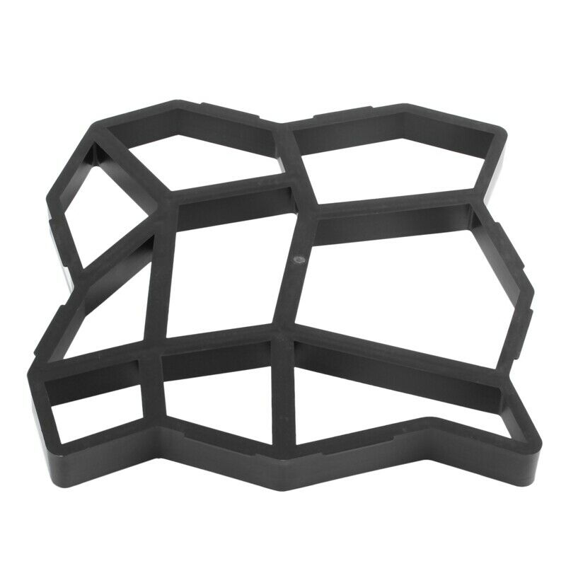 Garden Pavement Mold Garden Walk Pavement Concrete Mould DIY Manually Pavin T8Y8