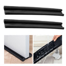 2 Pieces Under Door Draft Stoppers Energy Saving Soundproof Home Bottom