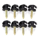 4Pcs Universal Car Rear Trunk Envelope Cargo Net Tie Down Hook 3CAU