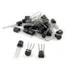 15 Value x 10 Total 150 Pieces Transistors TO-92 package Assortment Kit