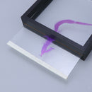 Plant Specimen Wood Photo Frame Double-sided Glass Photo Frame Black