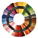 100 color Cross Stitch Threads Cotton Sewing Skeins Embroidery Thread DIY Sew Gw