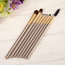Professional 12pcs Cosmetic Makeup Powder Blush Brush Set With Leather Bag