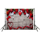 Rose Love Heart Photography Background Wedding Backdrop for Valentines Day