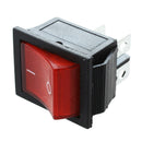 16A/250VAC 20A/125VAC Red Indicator Light 4 Pin ON/OFF DPST Rocker Switch 2 B1J6