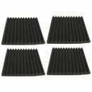 4 Pack- Acoustic Panels foam Engineering sponge Wedges Soundproofing Panels