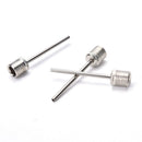 10 x New Football Basketball Soccer Ball Inflating Needle Valve Adaptor Air Pin