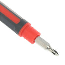 4 in 1 Pen-Shaped Multi-function Alloy Screwdriver with two double-ended bitsFT