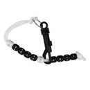 Portable Golf Deluxe Bead Golf Score/Stroke Counter Black/White Beads Bracelet