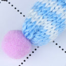 10Pcs Color Cute Knitting Mini Hats DIY Craft Supplie Headwear Toys Decortio OZ