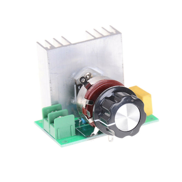 AC 220V 3800W SCR Voltage Regulator Dimmers Dimming Speed Thermostat Contro N Jf