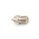 Brand New F female jack to MCX male plug RF coaxial RF adapter connector lo FT