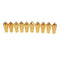 10pcs TV Aerial Male Connectors Coaxial RF Cable