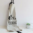 New Fashion Clothing Overalls Cotton Linen Apron The Kitchen Bakery Baked C Q4O2
