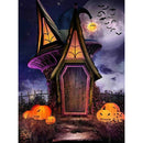 5D Diamond Painting DIY Halloween Full Round Drill Rhinestone Picture (2)
