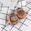 8 Keys Wood Mini Kalimba Thumb Piano Finger Musical Instrument Kids Gifts