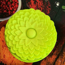 Big Chrysanthemum Flower Cake Baking Pans Tray Silicone Mold GIFT Bakeware I6O6