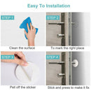 Door Stopper Wall Protector, 5 Pcs Large Door Knob Protector Door Stop SilicB9E3