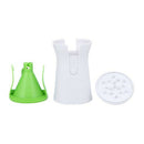 1 pc Spiral Funnel Vegetable Grater ABS Stainless Steel Carrot Cucumber Sli
