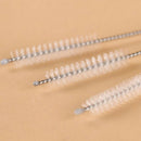 60x Stainless Steel Nylon Straw Cleaners Cleaning Brush Drinking Pipe Cl AWY